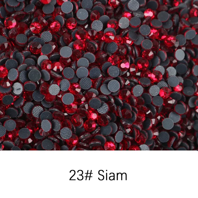 1000 Gross 140,000Pcs  bulk Wholesale Big Pack DMC Hotfix Rhinestones   Crystal Glass  Better Stone With Glue On Stones 23