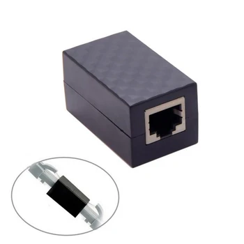 

Lightning Protection RJ45 UTP STP CAT6 CAT5e Female to Female Network Lan Adapter Extender
