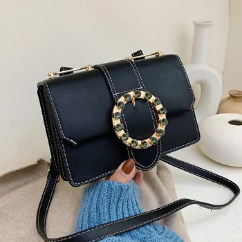 

Fashion Women Designer Shoulder Bag High Quality PU Leather Female Brand Totes Female White Crossbody Bag For Women Handbag 2020