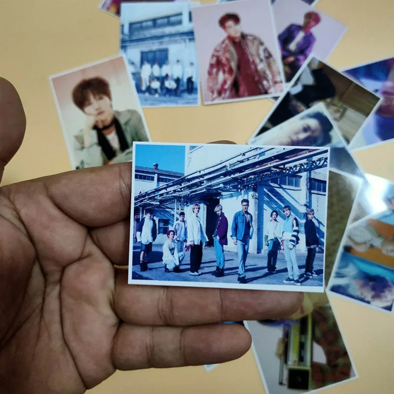 16 шт./компл. SUPER JUNIOR супер хлопок фотоальбом карты ПВХ карты самодельные ЛОМО карта Фотокарта
