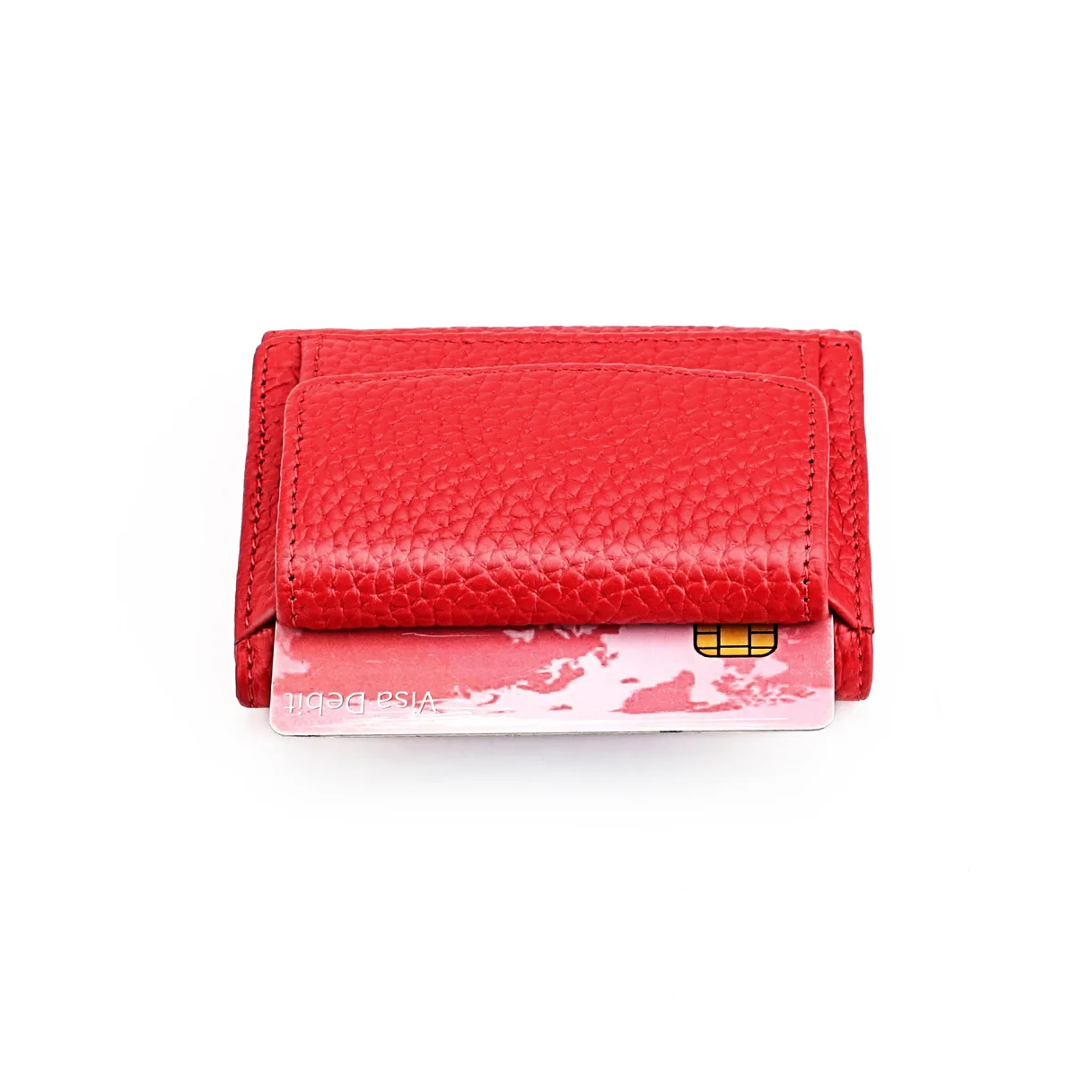 Women Wallets and Purses Genuine Leather Tiny Wallet Female Short Coin Purse Small 2023 New Carteras Rfid Blocking Cards Wallet