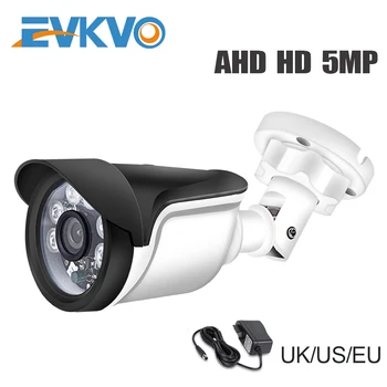 

EVKVO AHD IP Camere 5MP Full HD Home Car Room Outdoor Street Bullet Security Waterproof Surveillance IR Night Vision Camera