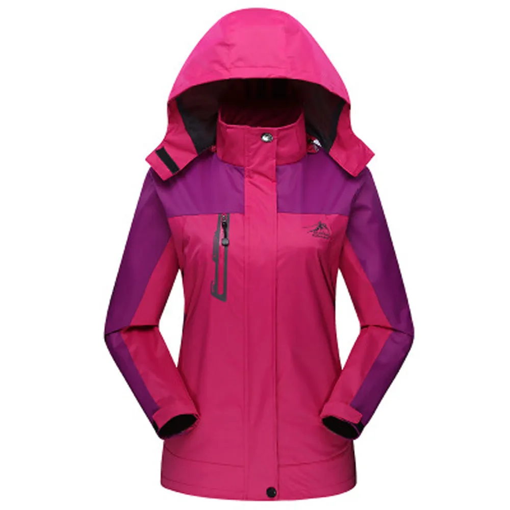 CHAMSGEND Женская однотонная длинная куртка из хлопка и бархата, модная удобная куртка для кемпинга и альпинизма