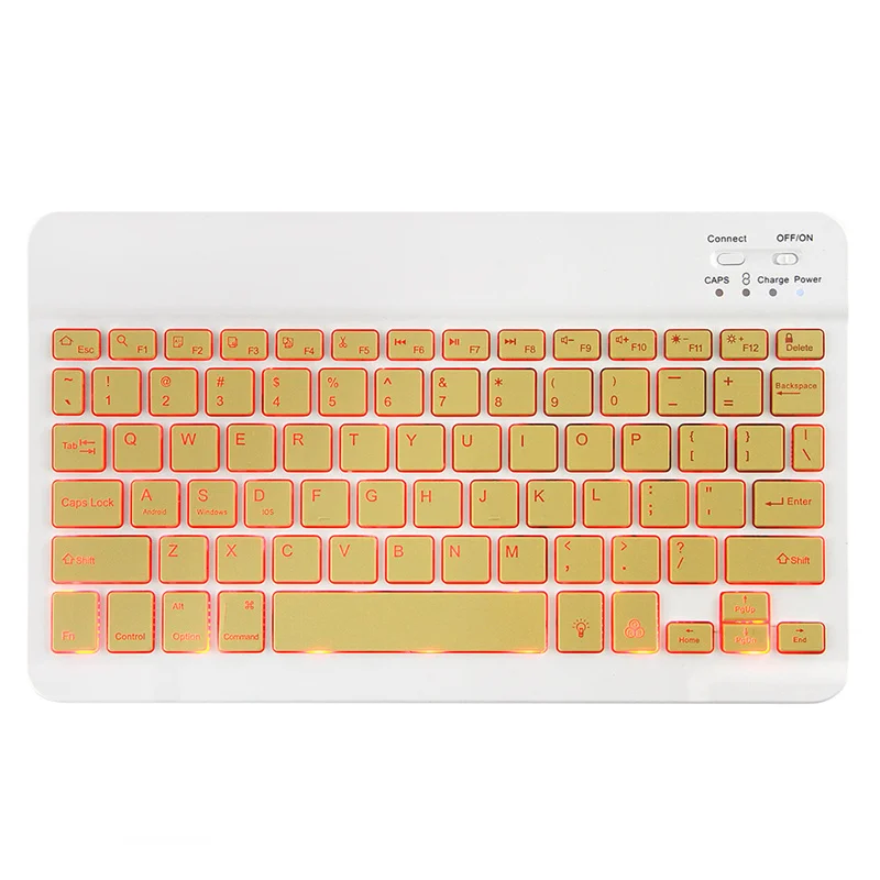iPad 7th Generation Case with Backlit Keyboard - 28 - Kawaii Mix