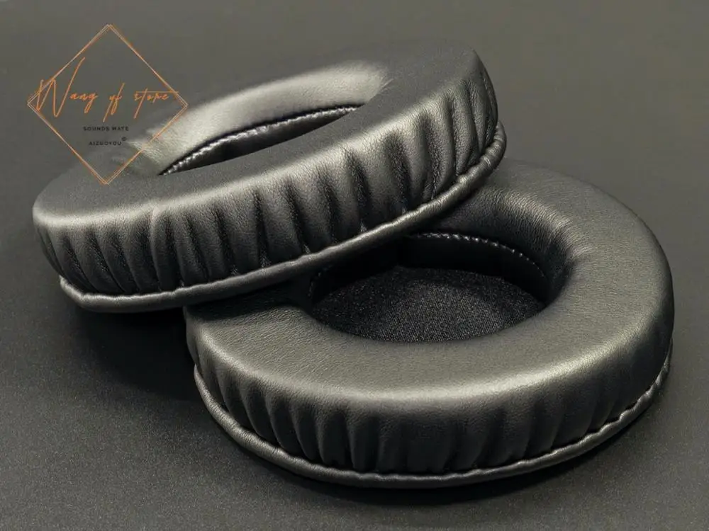 Soft Leather EarPad Foam Cushion EarMuff For Xonar X6 Gaming Headset Headphone