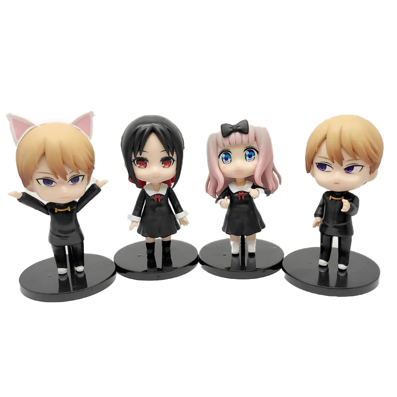 Новые фигурки аниме Kawaii Shinomiya Kaguya Fujiwara Chika Kaguya-sama: Love Is War экшн-фигурки