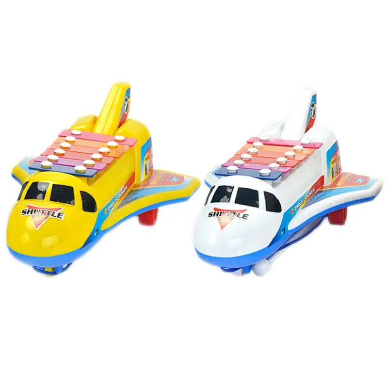 Детские Игрушки для раннего образования, музыкальный инструмент, пианино, самолет, игрушка в форме