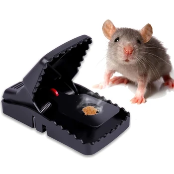 

Reusable Plastic Rat Catching Mice Mouse Traps Mousetrap Bait Snap Spring Rodent Catcher Pest Control