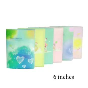 

Simple Cute 6inch Photo Album 52 Pockets Picture Storage Case Scrapbooking Interleaf Handmade DIY Photos Album Birthday Gift