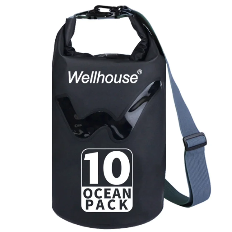 Wellhouse Открытый рафтинг Дайвинг сухой мешок набор из 1 Водонепроницаемый сухой мешок поясной Пакет Путешествия Пляж хранения сумки для кайкинга рафтинг Бо - Цвет: TYPE  4