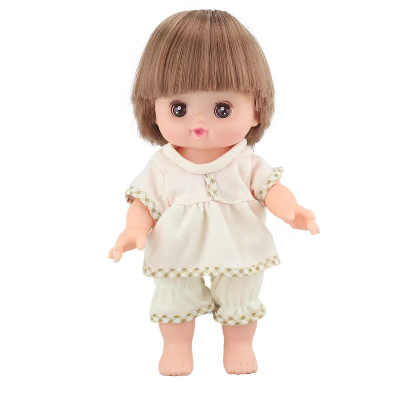 Милый полосатый комбинезон для 25 см Mellchan Baby Doll аксессуары для одежды