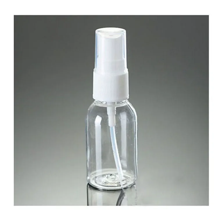1PCS Mini Plastic Transparent 30ml Small Empty Spray Bottle For Make Up And Skin Care Refillable Bottle
