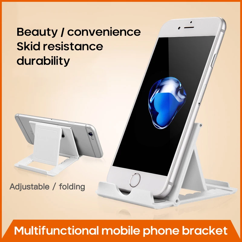 Phone Holder Cellphone Stand Universal Mobile Phone Desktop Folding Stand Tablet PC Plastic Stand Non-slip Holder Phone Holder Cellphone Stand Universal Mobile Phone Desktop Folding Stand Tablet PC Plastic Stand Non-slip Holder