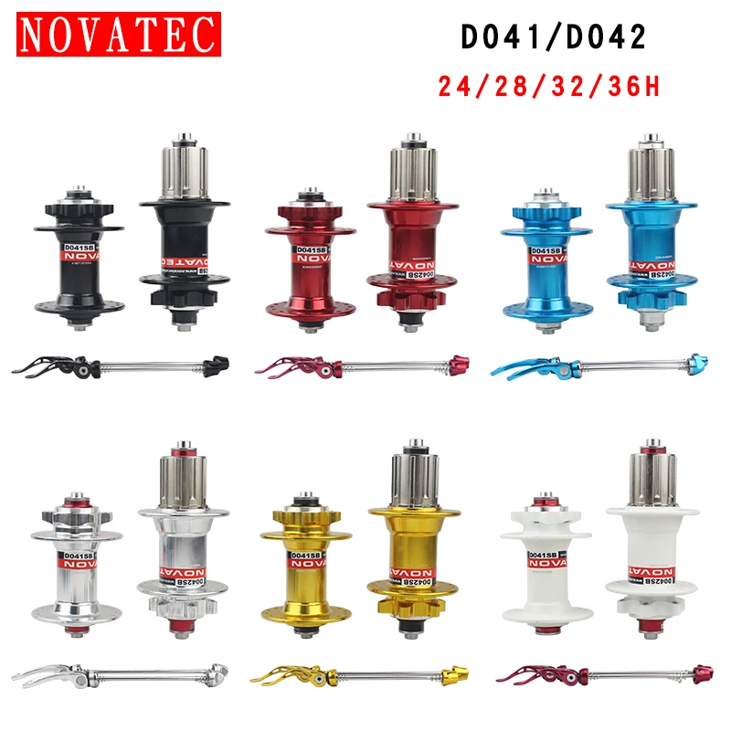Ступица для горного велосипеда Novatec дисковая втулка D041 D042SB Аксессуары подшипник