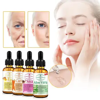 

Pure Hyaluronic Acid Face Serum Aloe/carrot/snail/egg Repair Face Wrinkle Skin Serum Anti Whitening Moisturizing Q5J0