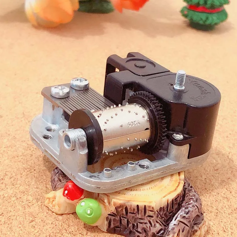 DIY Music Box Mechanism with Extended Winding Shaft, Unusual Gifts, Christmas 3
