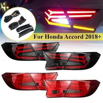 

Car Rear DRL Day Running light Turn Signal Reverse Fog Lamps Brake Parking Light Tail Light Assembly for Honda/Accord 2018 2019