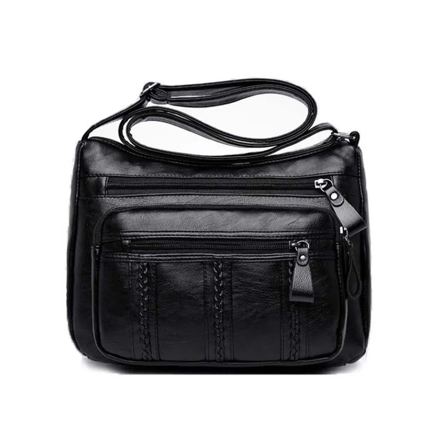  Retro Bag Women Bag Soft Sheepskin Shoulder Bag 14 Patterns Mom Large Capacity Bags Multi Pockets P - 4000291495238