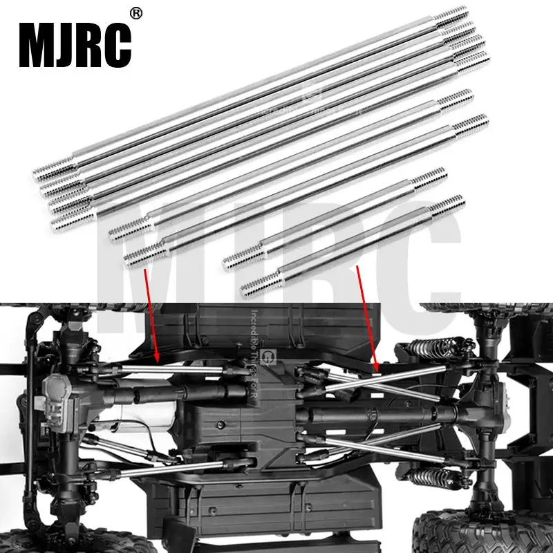 

The new TRAXXAS TRX-4 313MM Ford BRONCO 324MM Defender G500 K5 Wheelbase connecting rod Stainless steel Titanium material 8 sets