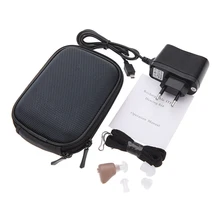 1 шт. мини перезаряжаемый набор слуховых аппаратов Регулируемый усилитель звука усилитель слухового аппарата вспомогательное оборудование для слуховых аппаратов