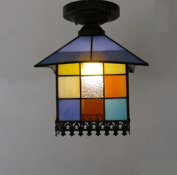 

lightsmall corridor ceiling lamps balcony lamp lights door color bar Mediterranean boutique stair lamp porch Ceiling lights