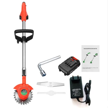 

Lawn Mower 650W Cordless Branch Grass Trimmer 18000rpm/min Brush Cutter 2000mAh Lithium Battery Adjustable 90-120cm Garden Tool
