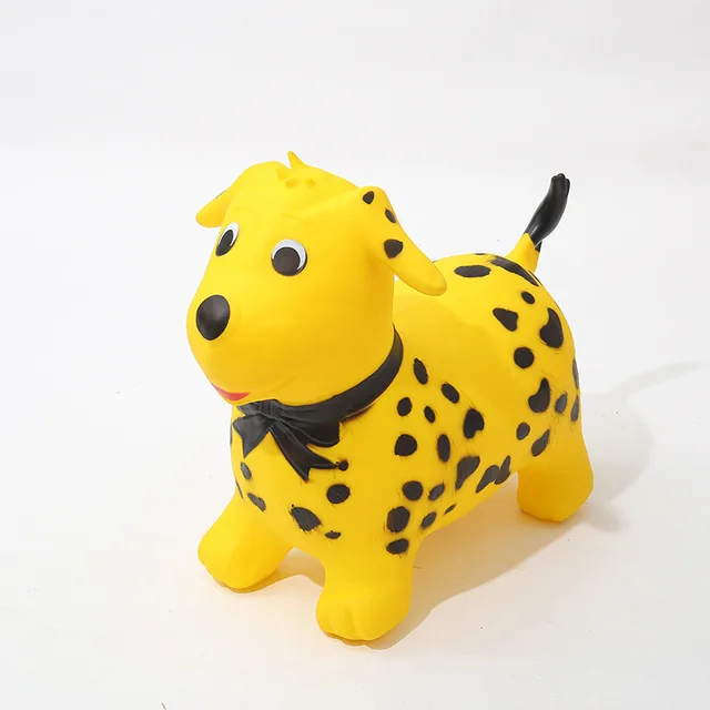 Thicken PVC Ride on Animal Jumping Horse Children Inflatable Dog Sports Toys Bouncy Toys for Kids Baby 58*28*55 5