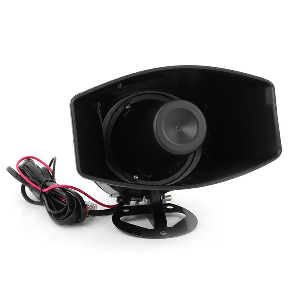 12 V 100W Авто аварийная сирена Авто сирена Рог Mic PA Динамик аварийный усилитель подходит для любого 12 вольт для транспортного средства