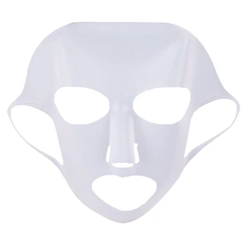 

2pcs Silicone Face Mask for the Face Sheet Mask Anti-off Mask Ear Fixed Prevent Essence Evaporating Reusable Face Mask Skin Tool