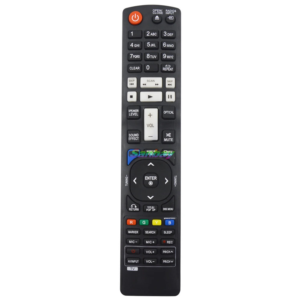 Пульт дистанционного управления AKB72975301 для LG BLU RAY dvd плеер HB906TAW BD592 BD370 BD592N|remote