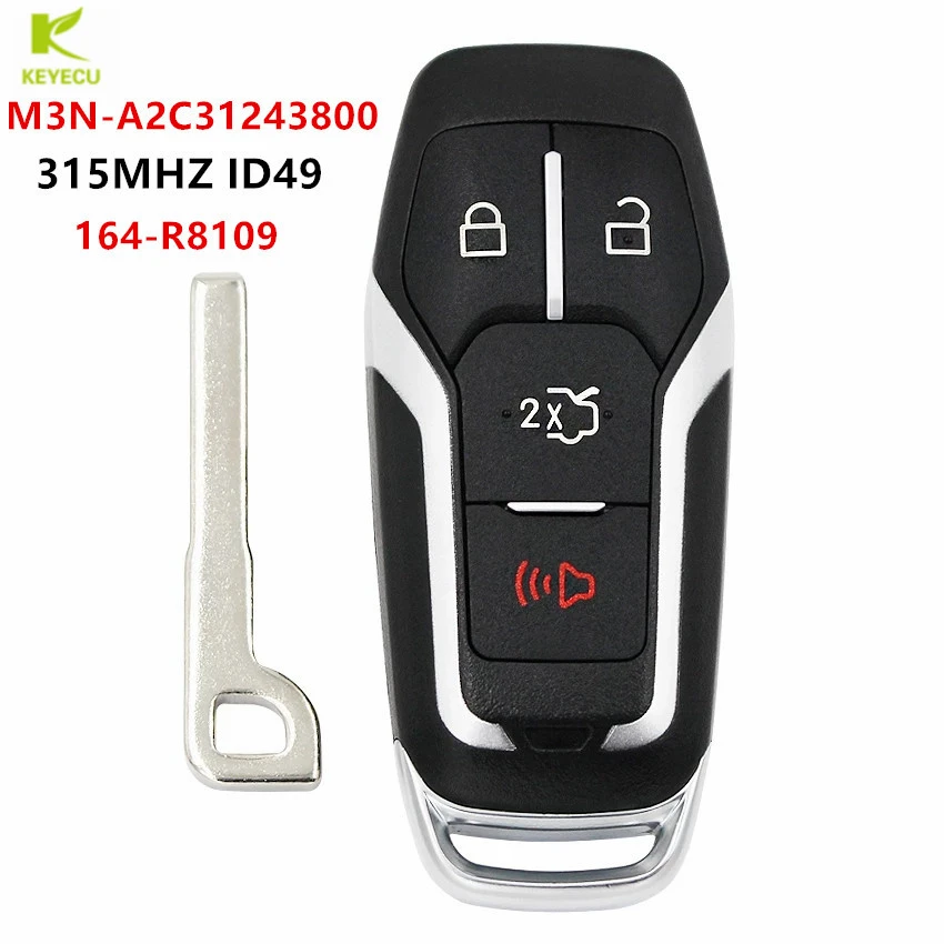 KEYECU Replacement PROXIMITY KEY SMART 