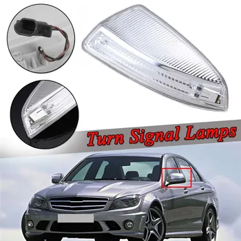 

Car Door Rear View Side Mirror Turn Signal Lights Light Lamps For Mercedes For Benz W204 W164 ML300 ML500 ML Class C-Class Lamps
