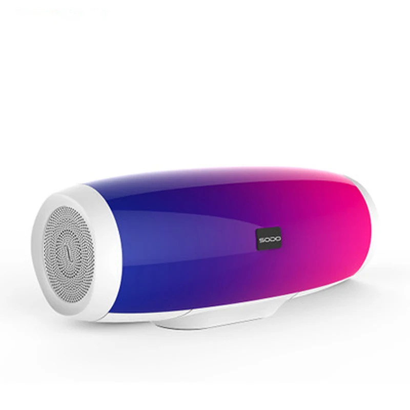 

Light show 3D audio wireless Bluetooth speaker 10W system TF FM radio music subwoofer column speaker Bluetooth 4.2