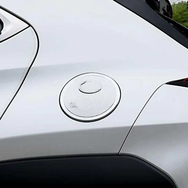 Tonlinker внешний автомобильный чехол-накладка на бак, наклейки с логотипом для Lexus UX-20, автомобильный Стайлинг, 1 шт., АБС хромированная крышка, наклейки