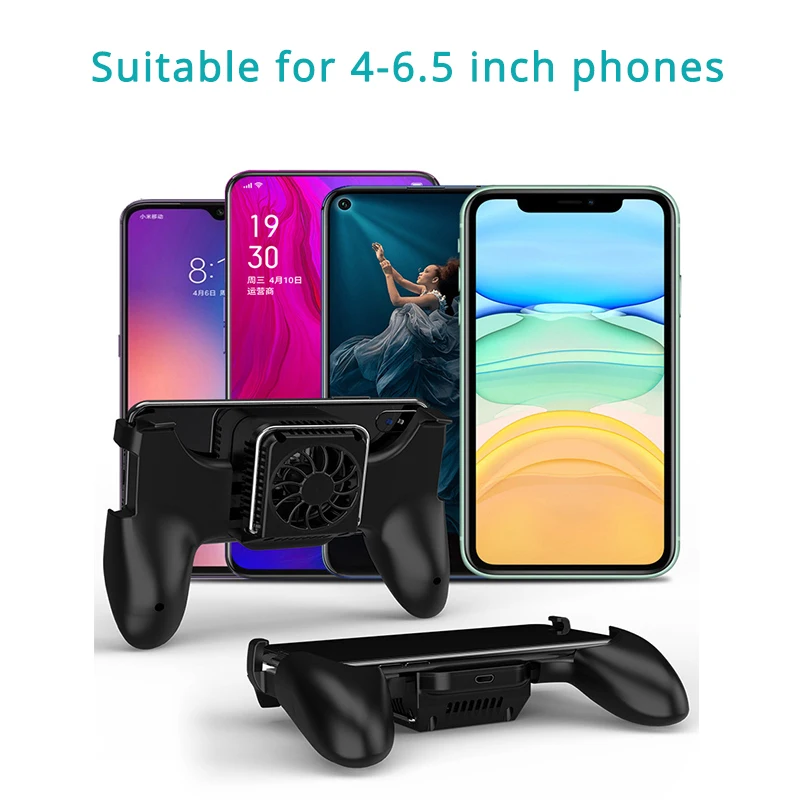 Мобильный телефон кулер для iPhone Xs samsung S10 huawei P30 Pro игровой держатель для телефона Подставка теплоотвод охлаждающий геймпад PUBG контроллер