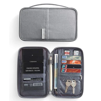 

LKEEP Brand Passport Covers Holder Card Package Credit Card Holder Wallet Organizer Travel accessories Document bag cardholder