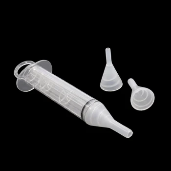 

Fledgling Feeding Rearing Syringe With 3 Size Feeding Funnel Immature Parrots Pigeons Quail Feeder Equipment 80ml 1 Pc