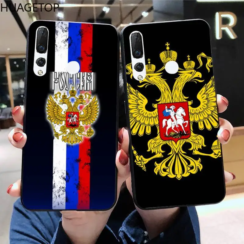 Чехол для телефона Huawei Y6P Y8S Y8P Y5II Y5 Y6 2019 P Smart Prime Pro с национальным флагом России |