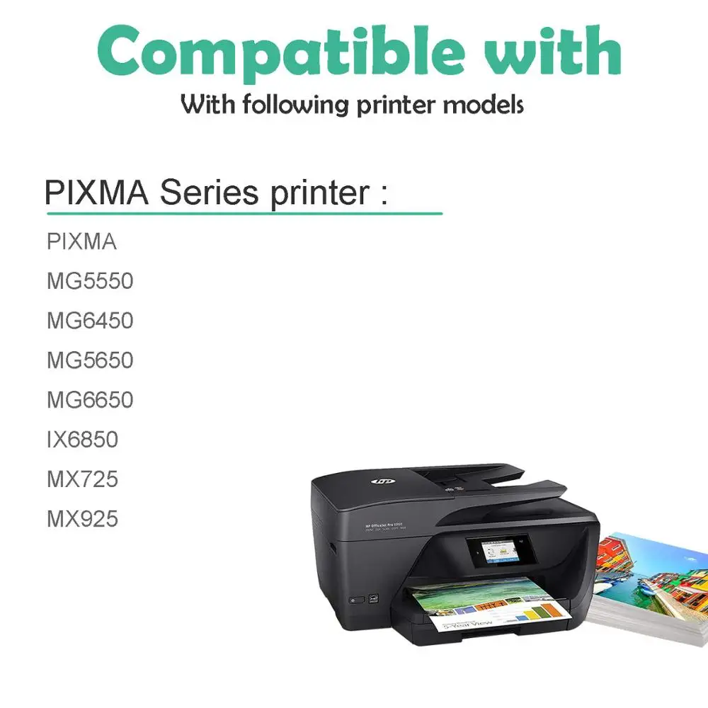 Чернильные картриджи для Canon Pixma iP8750 MG6350 MG6450 MG6650 MG7150 MG7550 MX925 совместимы с pgi550 cli551 20