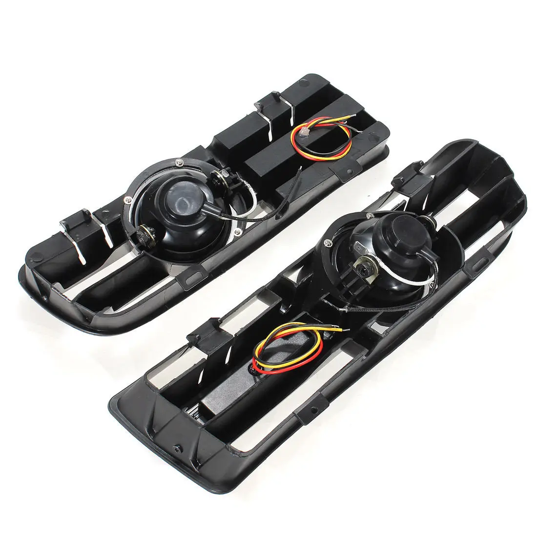 Левый и правый передний бампер решетка противотуманная фара со светодиодный