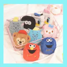 Ins мультфильм серия 9 узоров защитный чехол для airpods гарнитура плюшевая сумка для airpods2