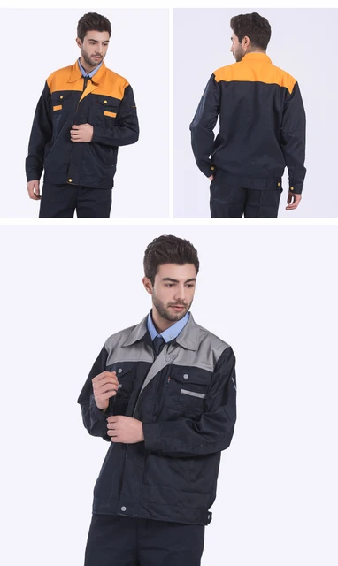 Combinaisons de travail industrielles pour hommes, glaçage de travail  multi-poches, pantalons d'électricien, vêtements d'atelier Cargo FjSet -  AliExpress