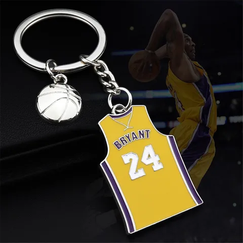 Cartoon Cute Dog Owl Butterfly Basketball Jersey Keychain Couple Car Key Chain Backpack Hanging Symbolize Love Keyring