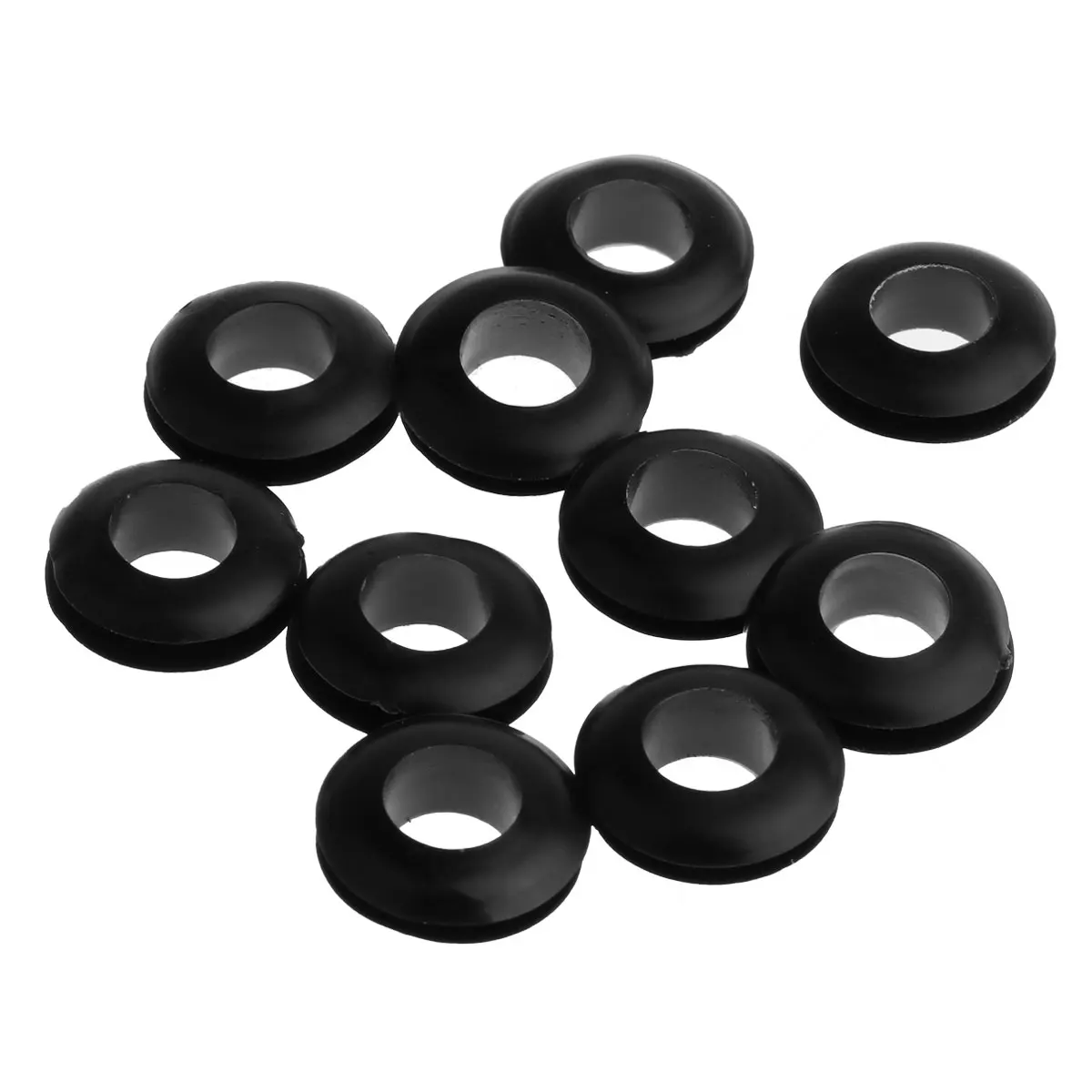 10 Pcs Jar Fermenter Gaskets Wine Beer Fermentation Airlock Lids O Ring Silicone Grommets for Sauerkraut Homebrewing Fermentor