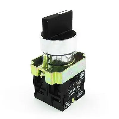 

Ui600V Ith10A DPST 4-Terminal 3-Positions Selector Self-Locking Rotary Switch
