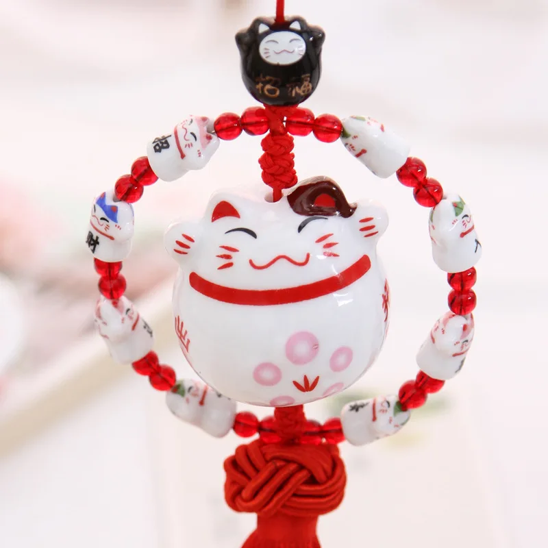 Automobile Hanging Ornament Hanging Decoration Car Accessories China Lucky Cat Pendant Safe Trip Manufacturers Currently Availab