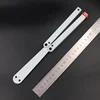 Squiddy Practice Plastic Unshaved Folding Pocket EDC butterfly knife Balisong Trainer 5