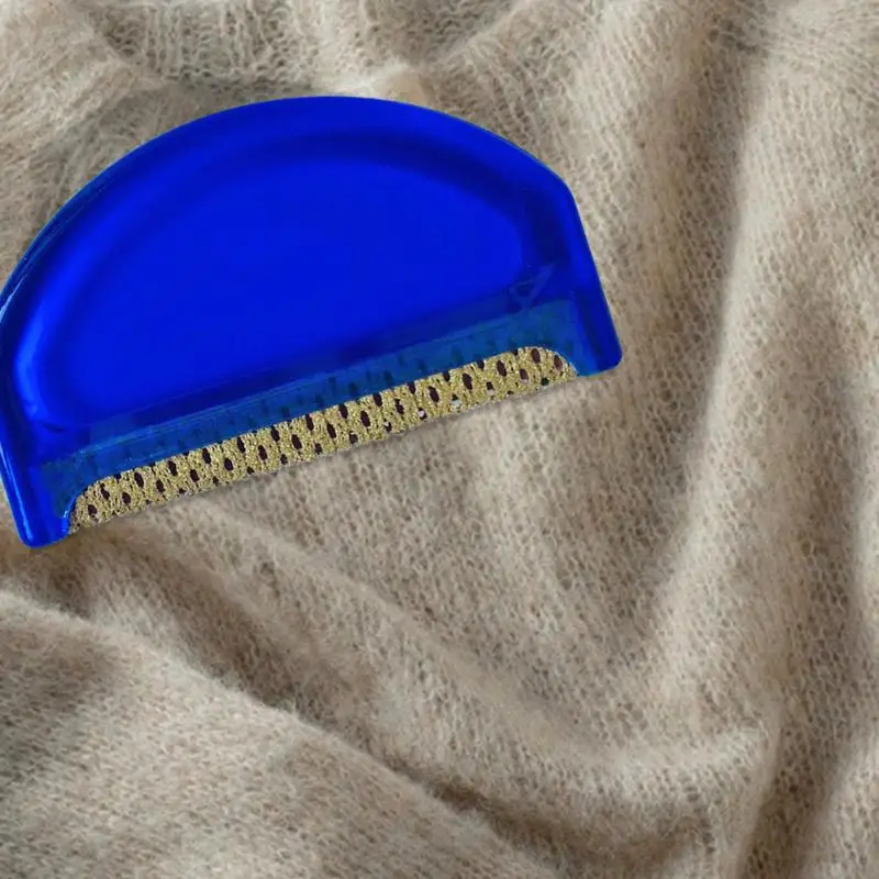 Портативный Ручной Удаления ворса свитер Одежда Пух Чистящая Расческа бритва практичный бытовой волос мяч триммер синий