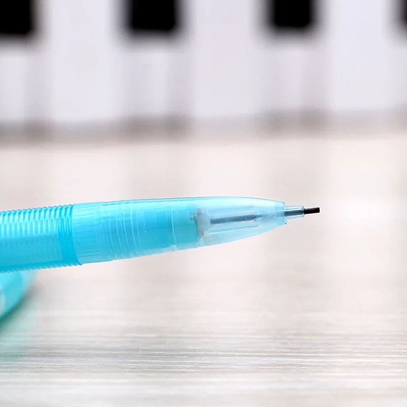 100 шт 0,7 мм милый Kawaii пластиковый механический карандаш прекрасная башня точки автоматическая ручка для детей школьные принадлежности карандаш