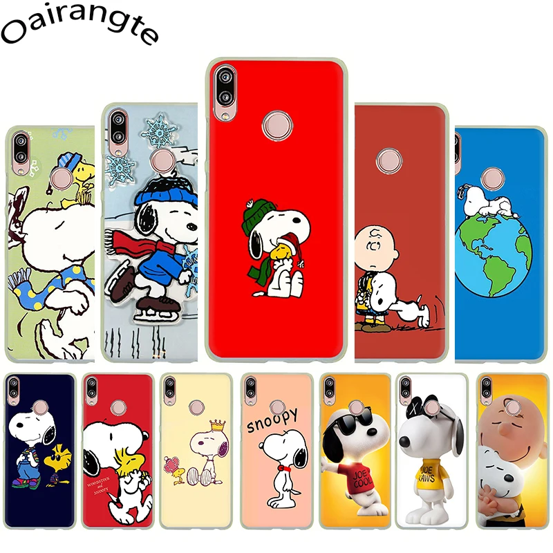 

SNOOPY Hard Phone Cover Case For Huawei P8 9 10 20 30 Lite P10 Plus P20 30 Pro